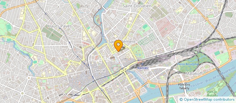 localisation de l'entreprise LA FORGE à NANTES