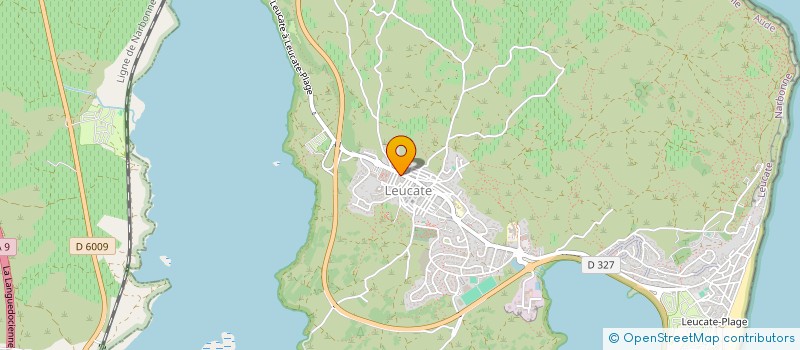 localisation de l'entreprise LA FORGE à LEUCATE