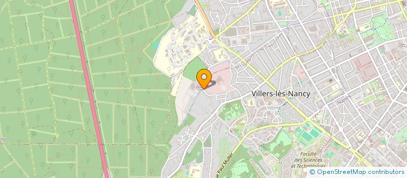 localisation de l'entreprise LA FORGE à VILLERS-LES-NANCY