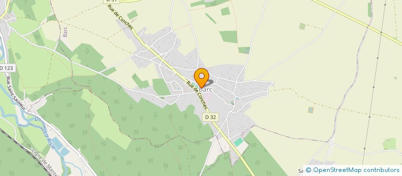 localisation de l'entreprise LA FORGE  BARC