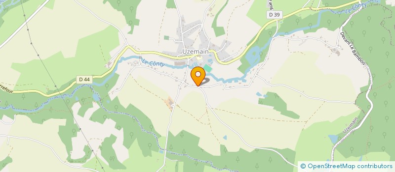 localisation de l'entreprise LA FORGE AUX RAMPANTS  UZEMAIN