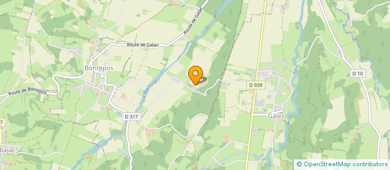 localisation de l'entreprise LA FORGE DE VULCAIN  TOURNOUS-DEVANT