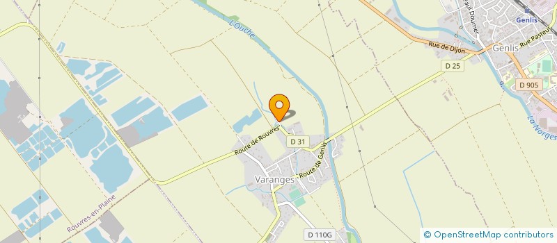 localisation de l'entreprise LA FORGE DES GRANDS CRUS  VARANGES