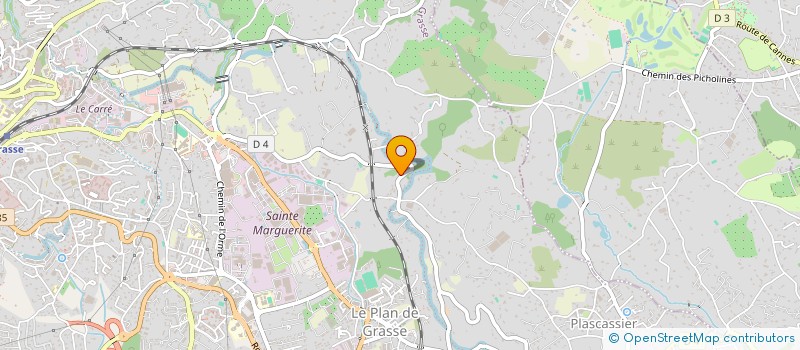 localisation de l'entreprise LA FORGE DU CANAL à GRASSE