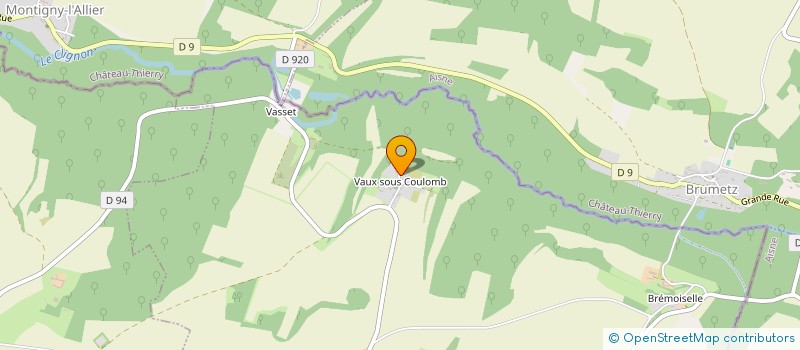 localisation de l'entreprise LA FORGE DU TEMPS à COULOMBS-EN-VALOIS