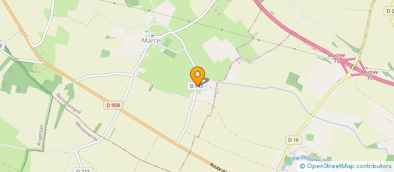 localisation de l'entreprise LA FORGE ET ASSOCIES à BOISCHAMPRE