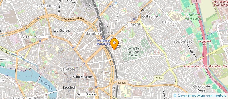 localisation de l'entreprise LA FORGE ET LE PAPYRUS à TOULOUSE