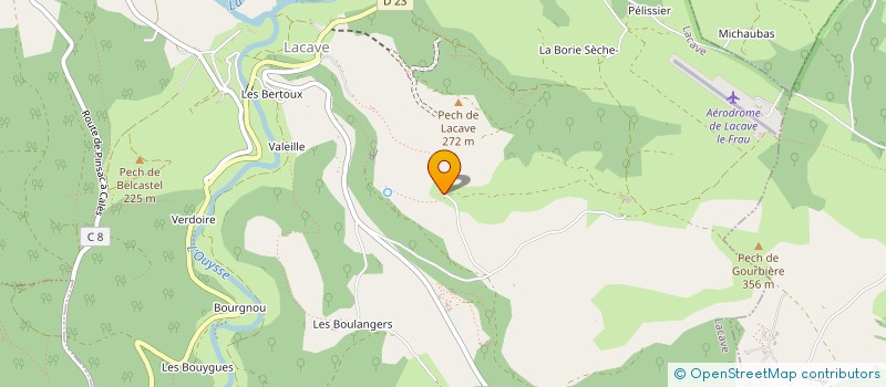 localisation de l'entreprise LA FORGE GOURMANDE à SOUILLAC