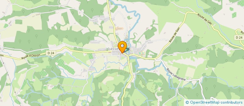 localisation de l'entreprise LA FORGE LASSEUBE  LASSEUBE