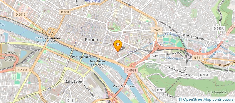 localisation de l'entreprise LA FORGE NORMANDIE  ROUEN