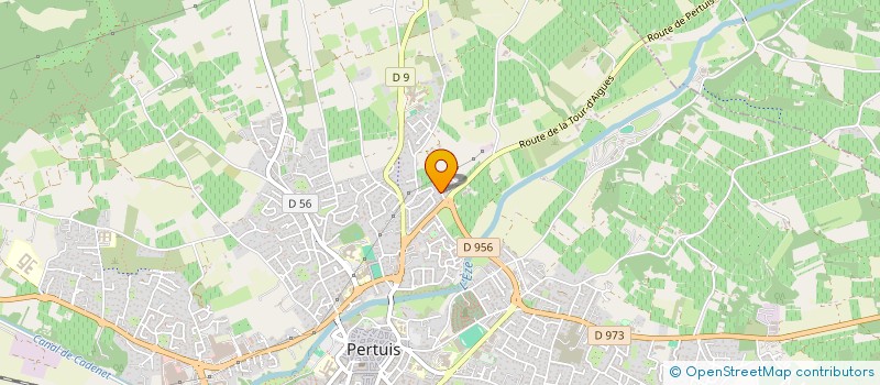 localisation de l'entreprise LA FORGE PROVENCALE  PERTUIS