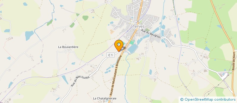localisation de l'entreprise LA FORGE TERVAISE à BRESSUIRE