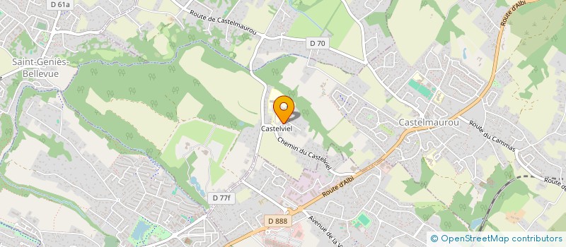 localisation de l'entreprise LA FORMATION  CASTELMAUROU