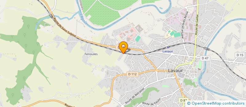 localisation de l'entreprise LA FORME EN DOUCEUR à LAVAUR
