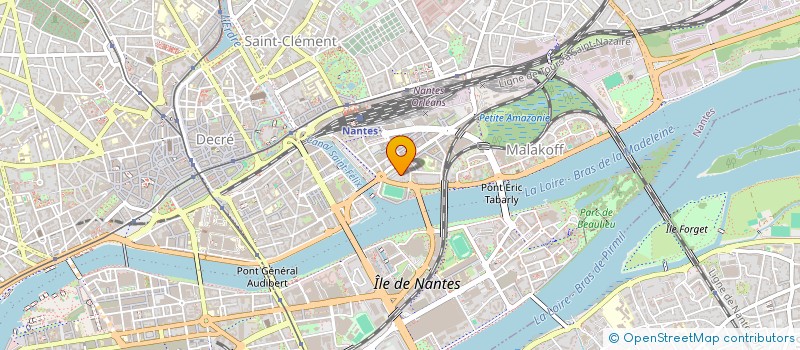 localisation de l'entreprise LA FORME ET L USAGE à NANTES
