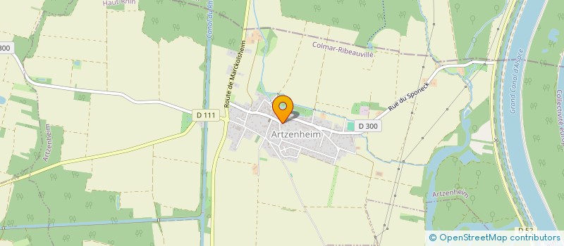 localisation de l'entreprise LA FORME POUR TOUS  ARTZENHEIM