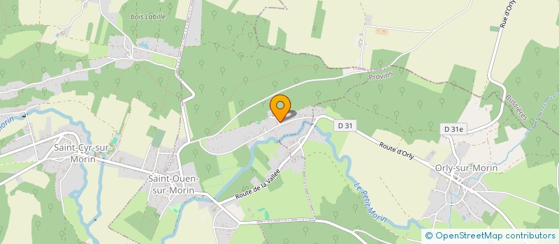 localisation de l'entreprise LA FORME TAXI  SAINT-OUEN-SUR-MORIN