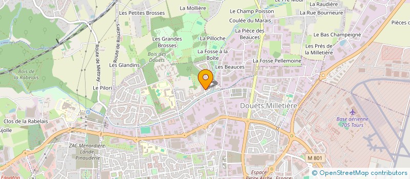 localisation de l'entreprise LA FORMULE IMMOBILIERE  TOURS