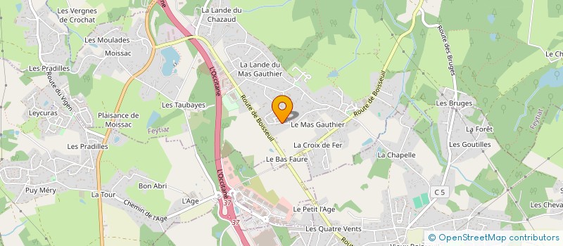 localisation de l'entreprise LA FORMULE MAGIQUE  FEYTIAT