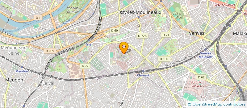 localisation de l'entreprise LA FORMULE PARIS à ISSY-LES-MOULINEAUX