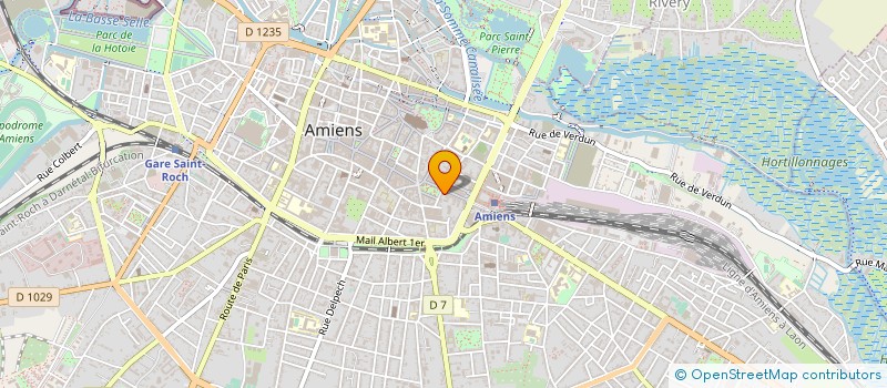localisation de l'entreprise LA FORTELLE à AMIENS
