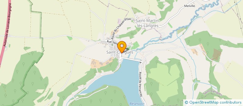 localisation de l'entreprise LA FORTELLE à SAINTS-GEOSMES
