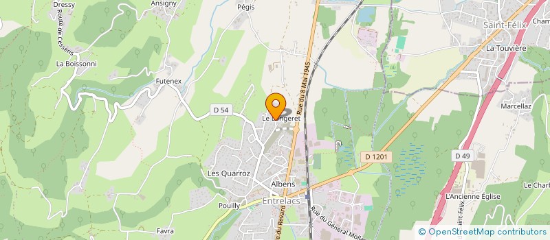 localisation de l'entreprise LA FOSCA  ENTRELACS