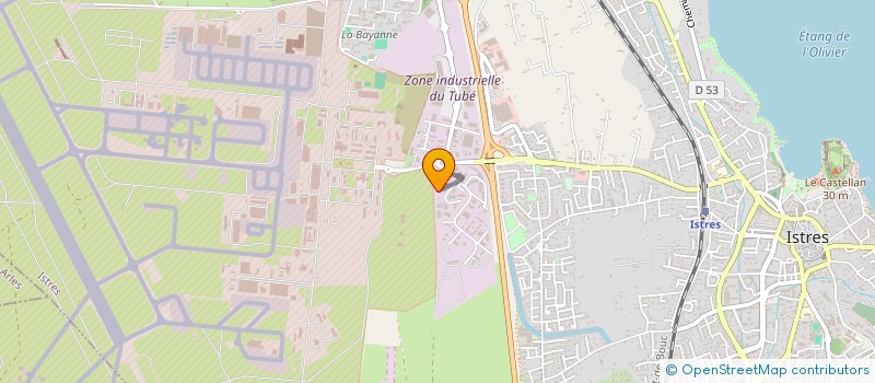 localisation de l'entreprise LA FOSSE 4  ISTRES