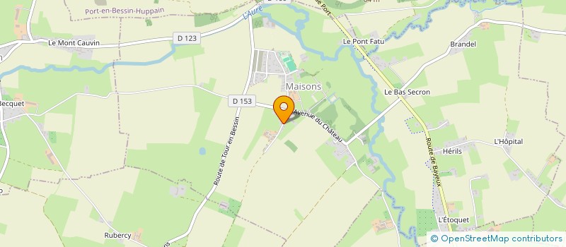 localisation de l'entreprise LA FOSSE BUHOT  MAISONS