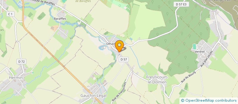 localisation de l'entreprise LA FOSSE II  FRESNICOURT-LE-DOLMEN