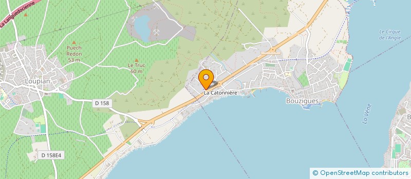 localisation de l'entreprise LA FOUASS N CO  BOUZIGUES