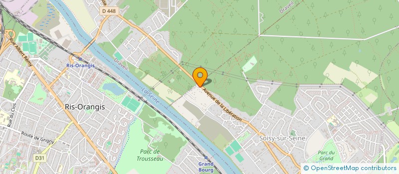 localisation de l'entreprise LA FOULE à SOISY-SUR-SEINE