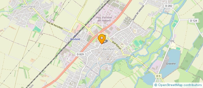 localisation de l'entreprise LA FOUNT DEL BOSC ECURIE MURINGER  ARGELIERS