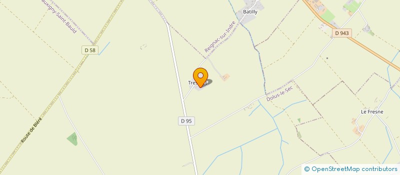 localisation de l'entreprise LA FOURCHETTE TOURANGELLE  DOLUS-LE-SEC