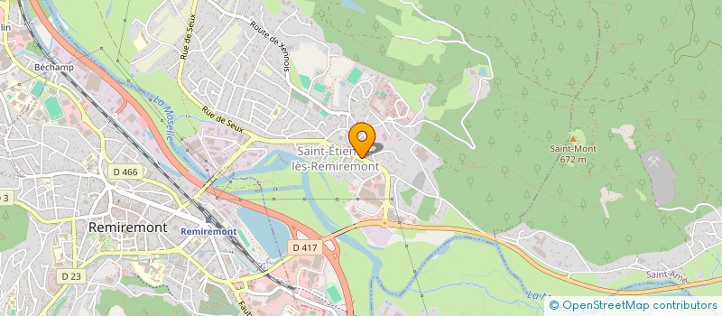 localisation de l'entreprise LA FOURER  SAINT-ETIENNE-LES-REMIREMONT