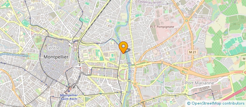 localisation de l'entreprise LA FOURMI à MONTPELLIER