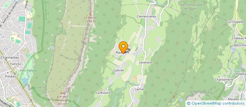 localisation de l'entreprise LA FOURMI  SAINT-MARTIN-LE-VINOUX