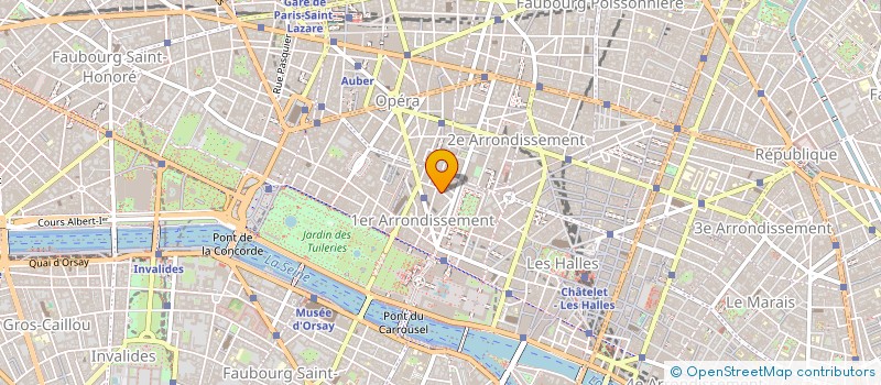 localisation de l'entreprise LA FOURMI  PARIS