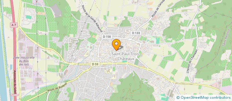 localisation de l'entreprise LA FOURMI PROVENCALE à SAINT-PAUL-TROIS-CHATEAUX