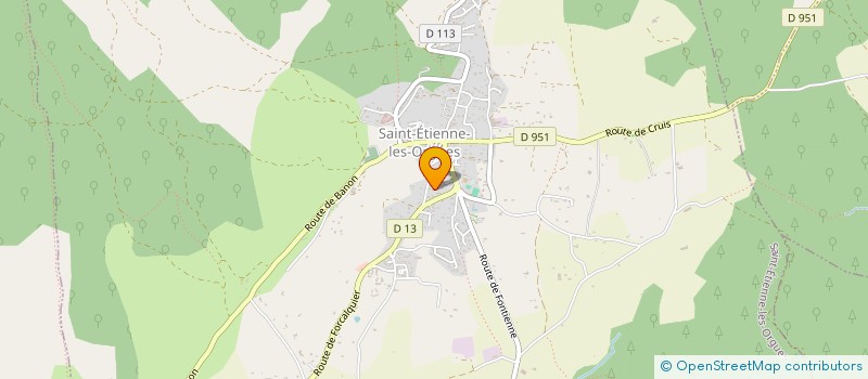 localisation de l'entreprise LA FOURMI SOLAIRE à CRUIS