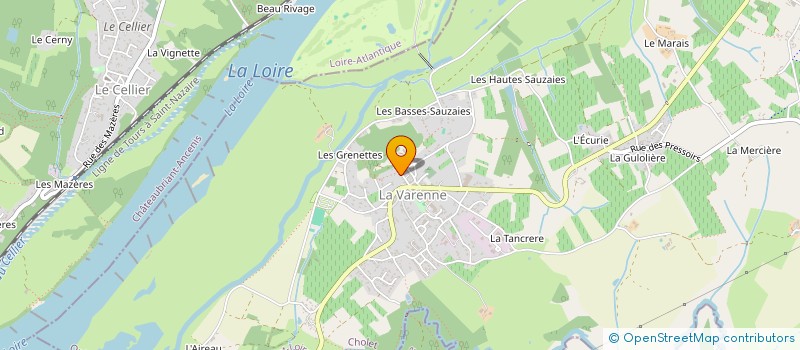 localisation de l'entreprise LA FOURMI VERTE à OREE-D'ANJOU