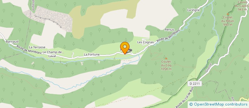 localisation de l'entreprise LA FOURNAISE  VAL-DE-CHALVAGNE