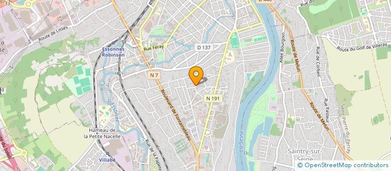 localisation de l'entreprise LA FOURNEE à CORBEIL-ESSONNES