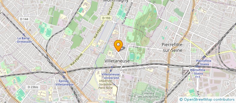 localisation de l'entreprise LA FOURNEE à VILLETANEUSE