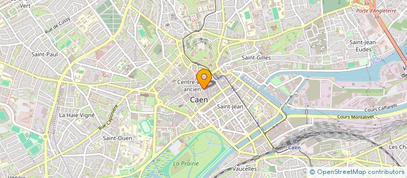 localisation de l'entreprise LA FOURNEE D'ANGELE à CAEN