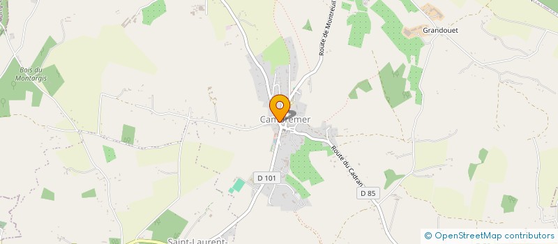 localisation de l'entreprise LA FOURNEE DE CAMBREMER  CAMBREMER