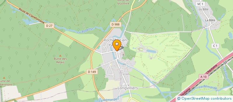 localisation de l'entreprise LA FOURNEE DE ROCHEFORT  ROCHEFORT-EN-YVELINES