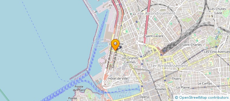 localisation de l'entreprise LA FOURNEE DES MANU à MARSEILLE