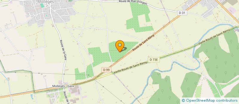 localisation de l'entreprise LA FOURNEE MOLLEGEOISE  MOLLEGES