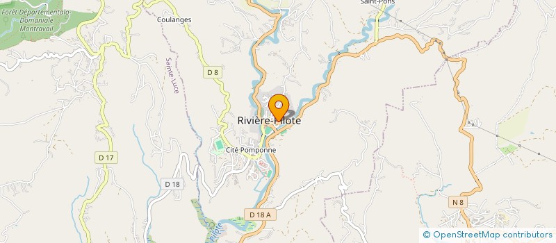 localisation de l'entreprise LA FOURNEE PILOTINE à RIVIERE-PILOTE